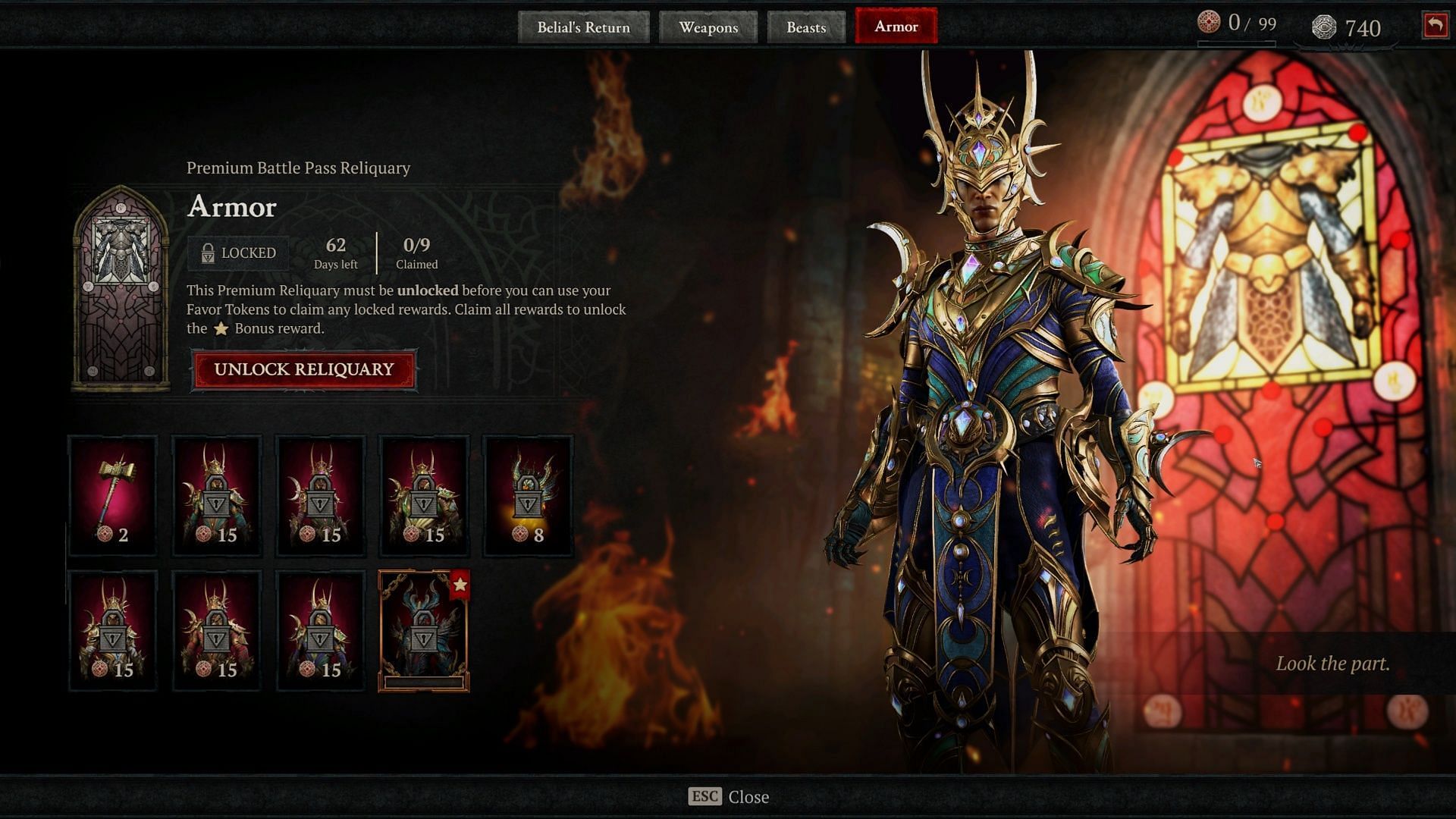 The Reliquary System is not as good as I hoped it would be (Image via Blizzard Entertainment)